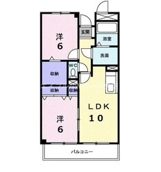 マ－ベラス豊成の物件間取画像